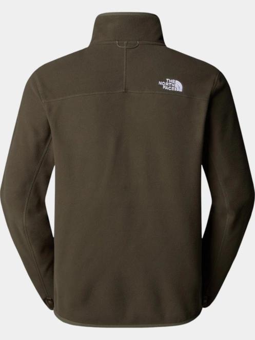 The North Face M 100 Glacier Full Zip férfi polár pulóver oliva színben 7