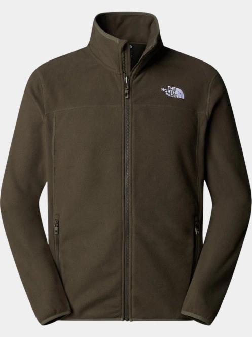 The North Face M 100 Glacier Full Zip férfi polár pulóver oliva színben 6