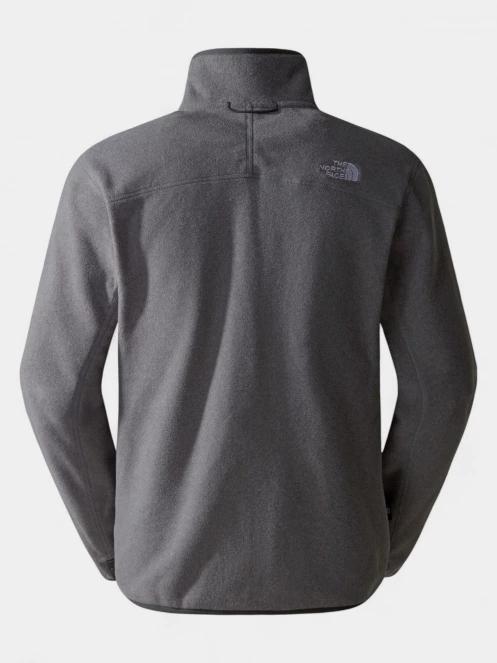 The North Face M 100 Glacier Full Zip férfi polár pulóver szürke színben 7