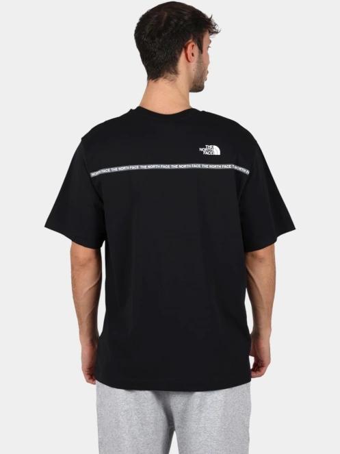 The North Face M Ss Zumu Relaxed Tee férfi rövid ujjú póló fekete színben 4