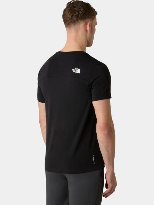 The North Face M Lightning Alpine S/S Tee férfi rövid ujjú sport póló fekete színben 3