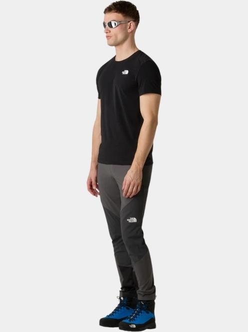 The North Face M Lightning Alpine S/S Tee férfi rövid ujjú sport póló fekete színben 4
