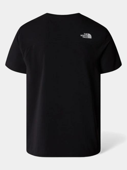 The North Face M Lightning Alpine S/S Tee férfi rövid ujjú sport póló fekete színben 6