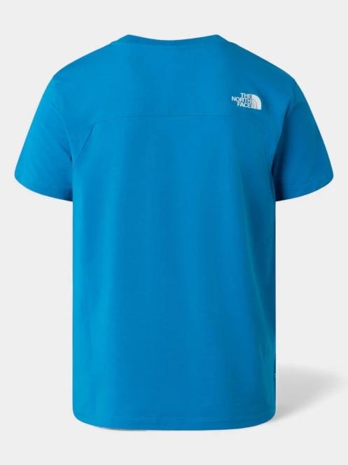 The North Face M Lightning Alpine S/S Tee férfi rövid ujjú sport póló kék színben 6