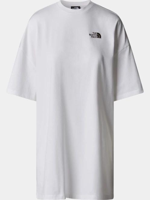 The North Face W S/S Essential Oversize Tee Dress női pólóruha fehér színben 5