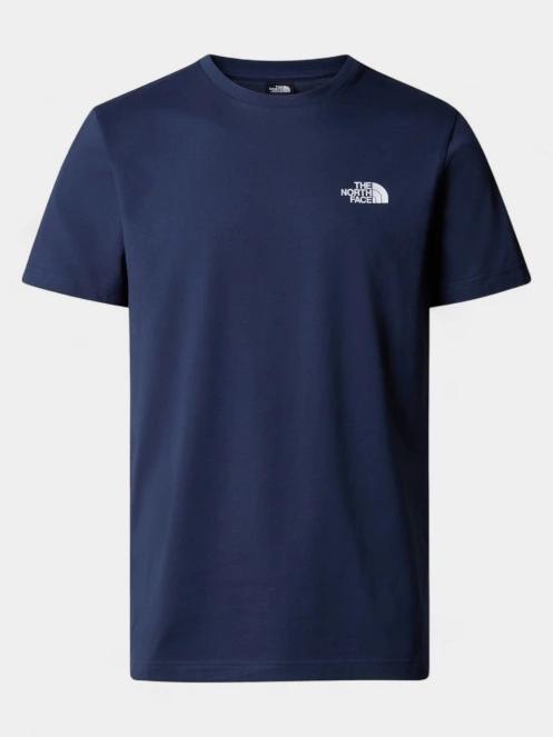 The North Face M S/S Simple Dome Tee férfi rövid ujjú póló sötétkék színben 5