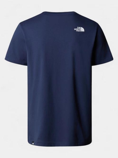 The North Face M S/S Simple Dome Tee férfi rövid ujjú póló sötétkék színben 6