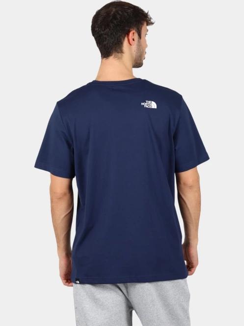 The North Face M Ss Simple Dome Tee férfi rövid ujjú póló sötétkék színben 4