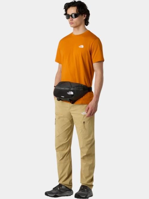 The North Face M Ss Simple Dome Tee férfi rövid ujjú póló narancssárga színben 4