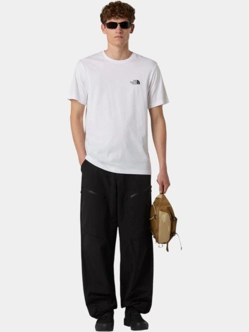 The North Face M Ss Simple Dome Tee férfi rövid ujjú póló fehér színben 4