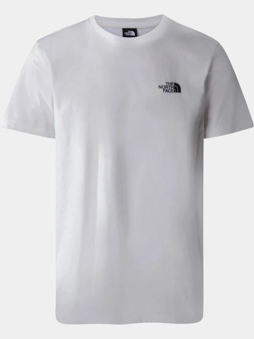 The North Face M Ss Simple Dome Tee férfi rövid ujjú póló fehér színben 5