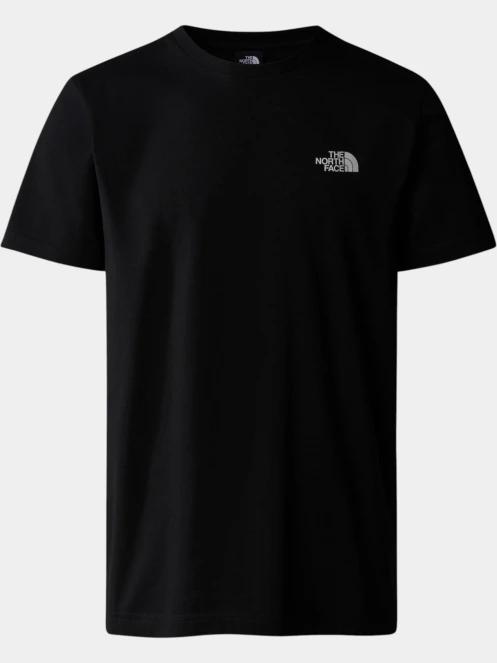 The North Face M Ss Simple Dome Tee férfi rövid ujjú póló fekete színben 5