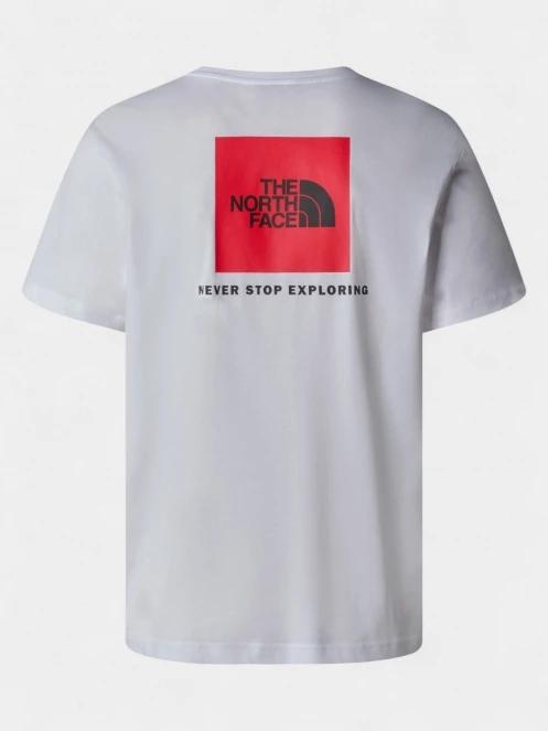 The North Face M S/S Box Nse Tee férfi rövid ujjú póló fehér színben 6