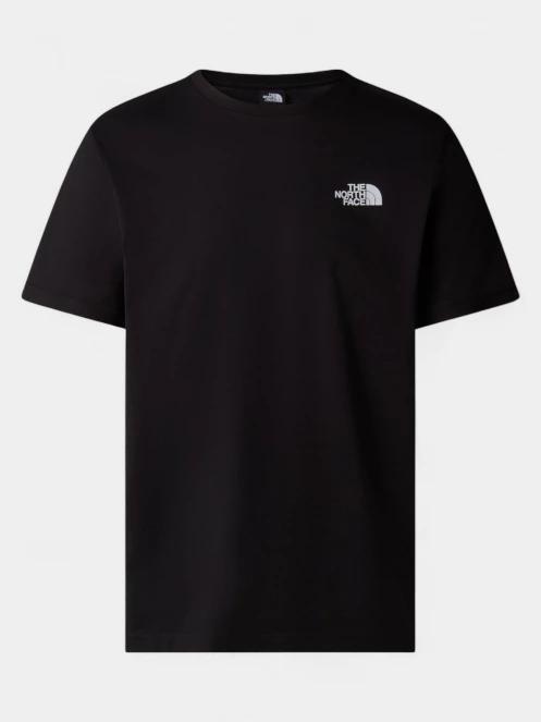 The North Face M S/S Box Nse Tee férfi rövid ujjú póló fekete színben 5