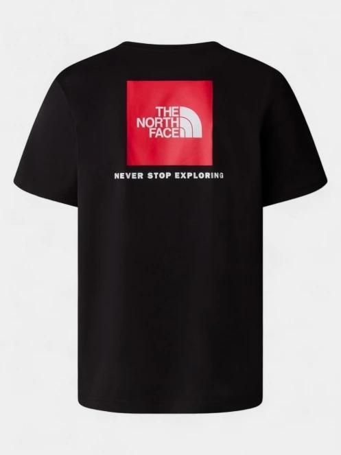 The North Face M S/S Box Nse Tee férfi rövid ujjú póló fekete színben 6