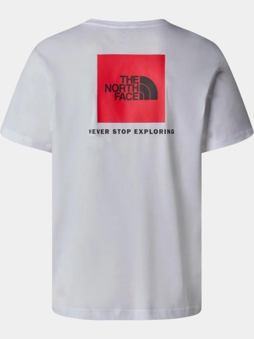 The North Face M Ss Box Nse Tee férfi rövid ujjú póló fehér színben 6
