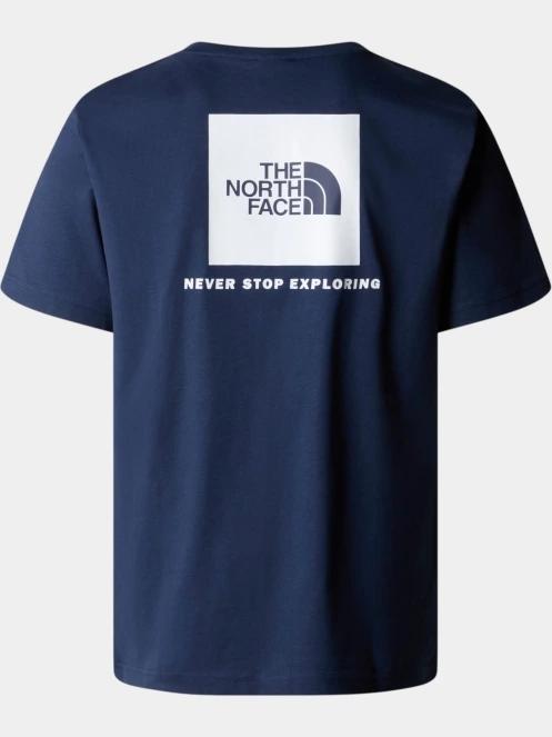 The North Face M Ss Box Nse Tee férfi rövid ujjú póló sötétkék színben 3