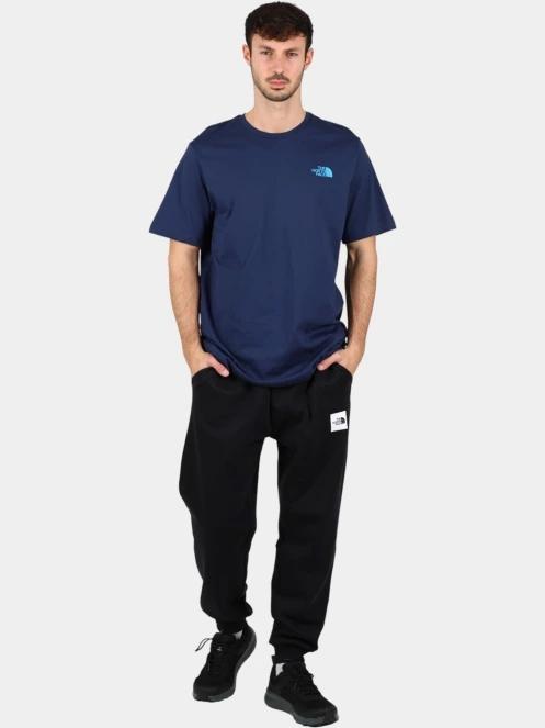 The North Face M Ss Box Nse Tee férfi rövid ujjú póló sötétkék színben 5