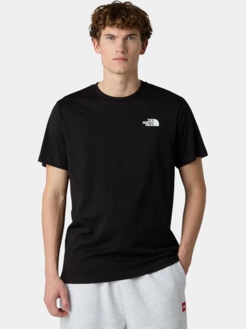 The North Face M Ss Box Nse Tee férfi rövid ujjú póló fekete színben 2