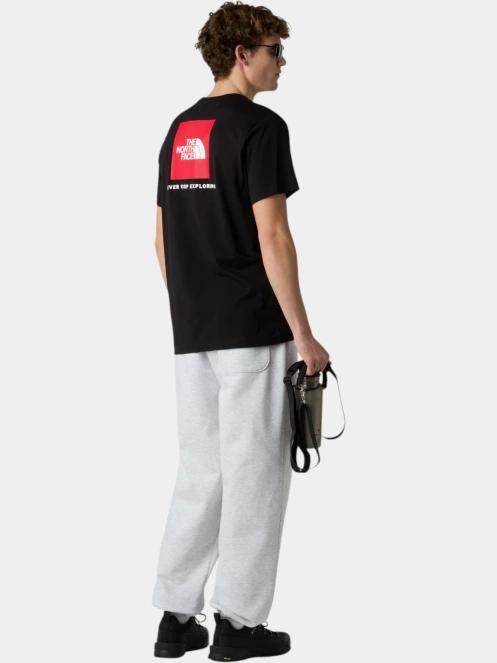 The North Face M Ss Box Nse Tee férfi rövid ujjú póló fekete színben 4