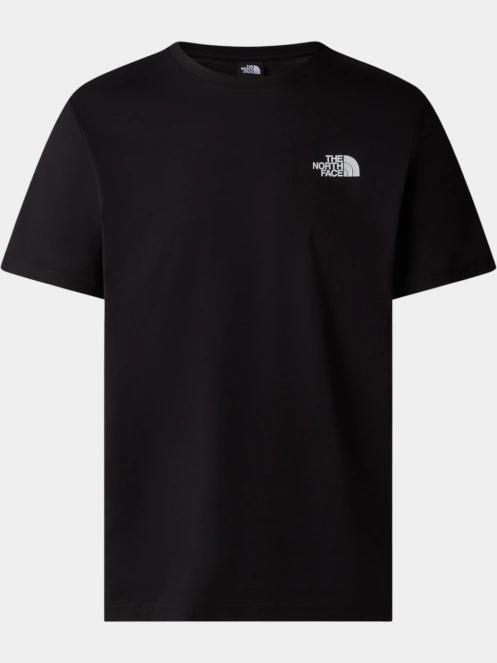 The North Face M Ss Box Nse Tee férfi rövid ujjú póló fekete színben 5