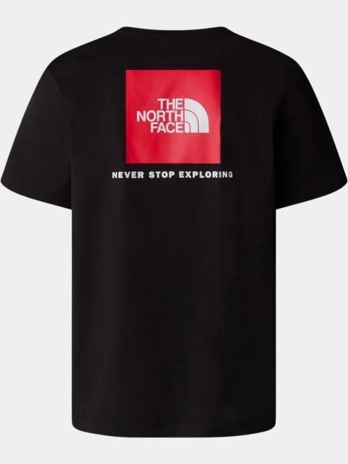 The North Face M Ss Box Nse Tee férfi rövid ujjú póló fekete színben 6