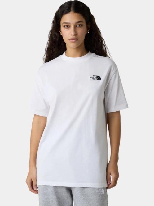The North Face W Ss Essential Oversize Tee női rövid ujjú póló fehér színben 2