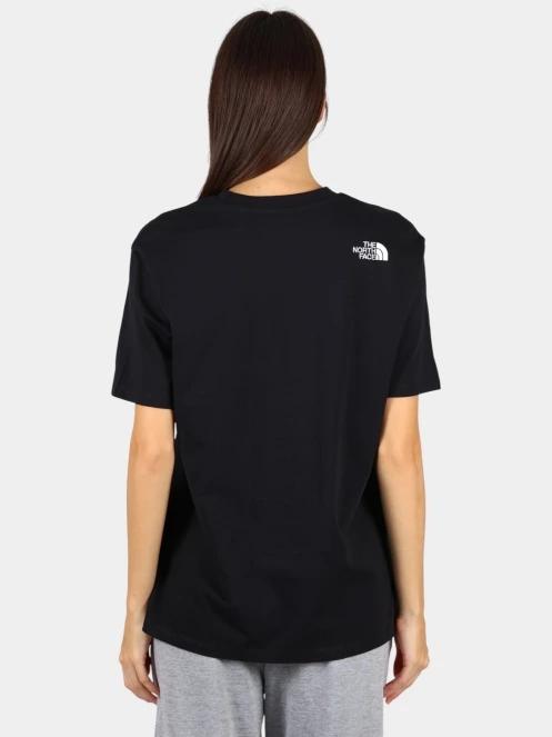 The North Face W Ss Essential Oversize Tee női rövid ujjú póló fekete színben 4