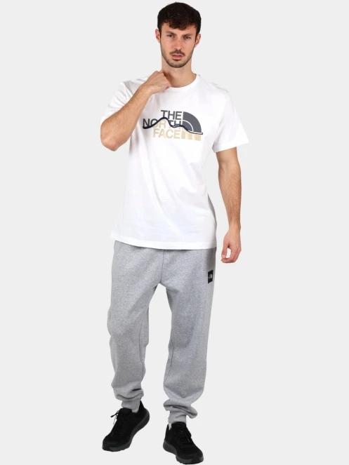 The North Face M Ss Mountain Line Tee férfi rövid ujjú póló fehér színben 5