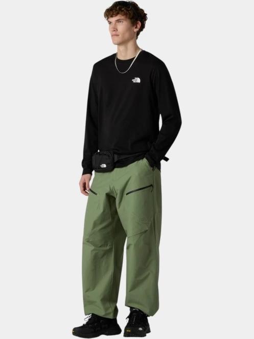 The North Face M L/S Simple Dome Tee férfi hosszú ujjú póló fekete színben 4