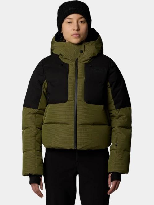 The North Face W Cold Spell Cropped Down Jacket női síkabát oliva színben 2