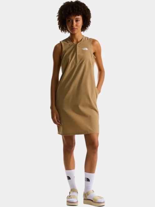 The North Face W Packable Dress női nyári ruha barna színben 2