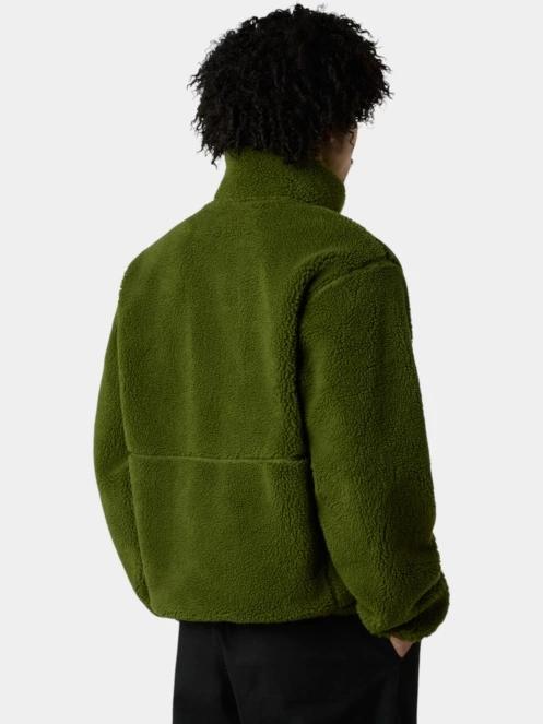 The North Face M Extreme Pile 2 Fz Jacket férfi polár pulóver zöld színben 3