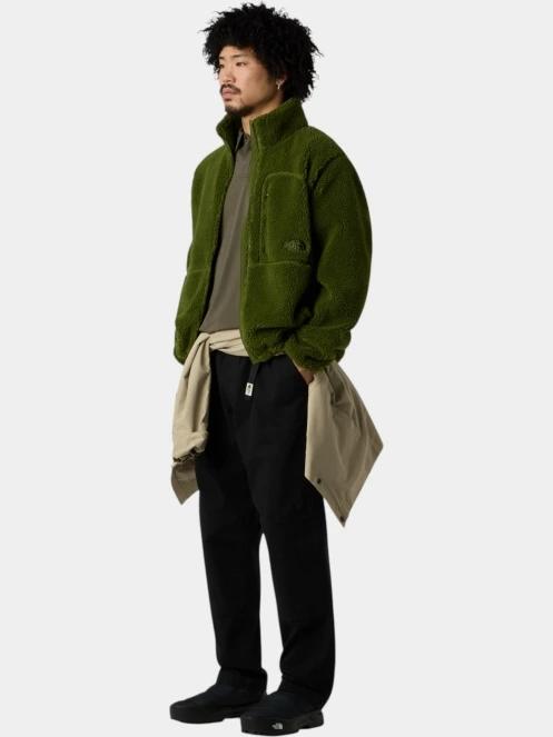 The North Face M Extreme Pile 2 Fz Jacket férfi polár pulóver zöld színben 4