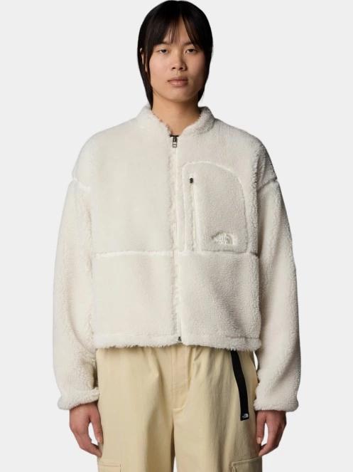 The North Face W Extreme Pile Fz Jacket 2 női átmeneti kabát fehér színben 2