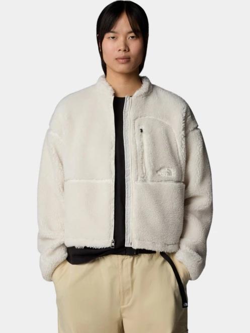 The North Face W Extreme Pile Fz Jacket 2 női átmeneti kabát fehér színben 5