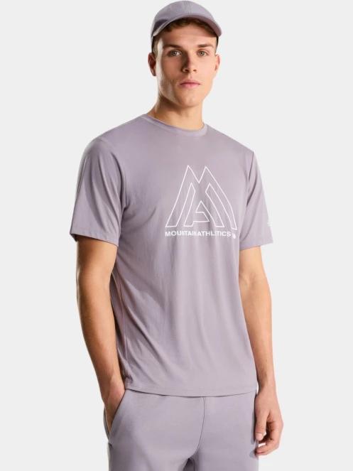 The North Face M Ma 24/7 Short Sleeves Tee férfi rövid ujjú sport póló lila színben 2