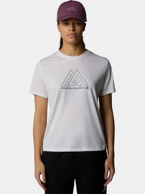 The North Face W Ma Flex S/S Tee női rövid ujjú sport póló fehér színben 2
