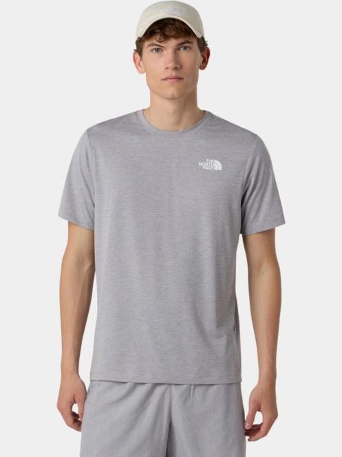 The North Face M 24/7 S/S Tee Reg férfi rövid ujjú sport póló szürke színben 2