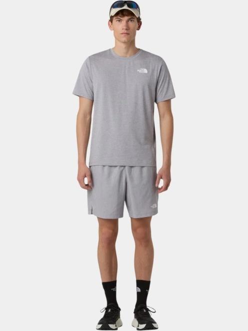 The North Face M 24/7 S/S Tee Reg férfi rövid ujjú sport póló szürke színben 4