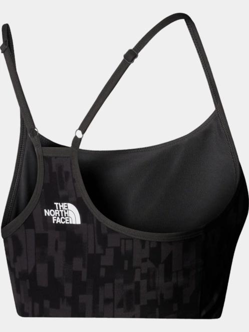 The North Face W Flex Light Bra Print női sportmelltartó szürke színben 6