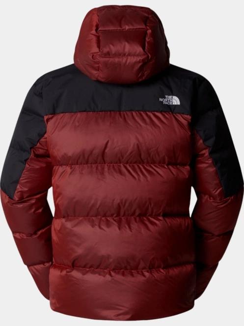 The North Face M Diablo Down Hoodie férfi steppelt túrakabát piros színben 7