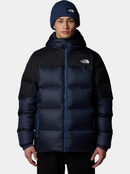 The North Face M Diablo Down Hoodie férfi túrakabát sötétkék színben 2