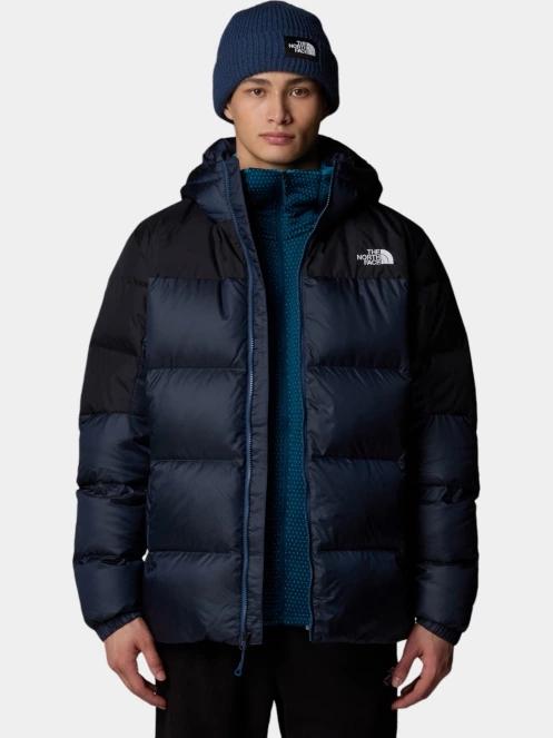 The North Face M Diablo Down Hoodie férfi túrakabát sötétkék színben 5