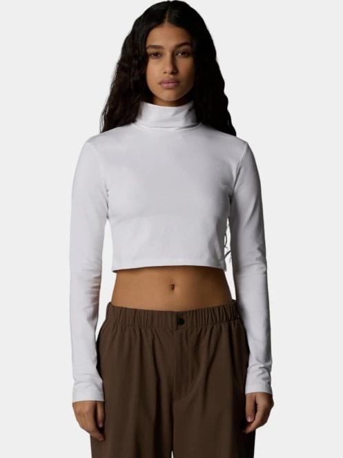 The North Face W Zumu Ls Slim Tee női hosszú ujjú póló fehér színben 2