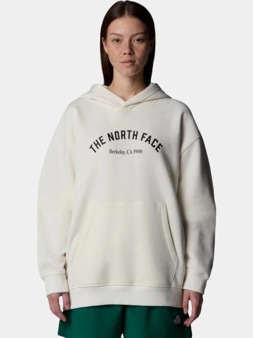 The North Face W Hoodie Varsity Graphic női kapucnis pulóver fehér színben 2