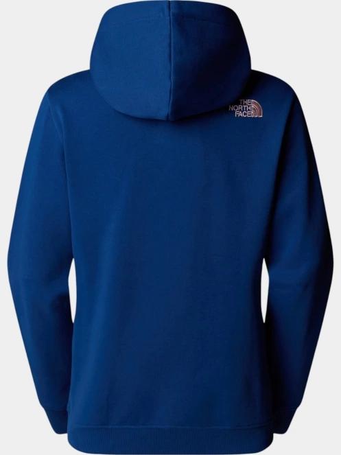 The North Face W Drew Peak Pullover Hoodie női kapucnis pulóver kék színben 6