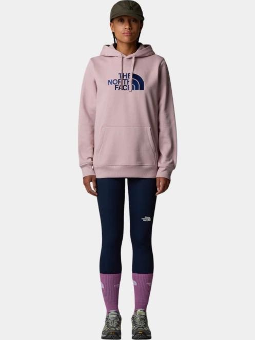 The North Face W Drew Peak Pullover Hoodie női kapucnis pulóver rózsaszín színben 4