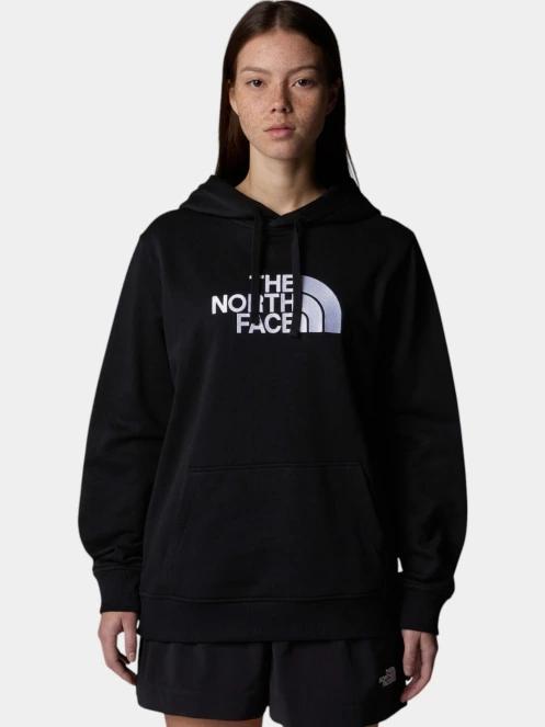 The North Face W Drew Peak Pullover Hoodie női kapucnis pulóver fekete színben 2
