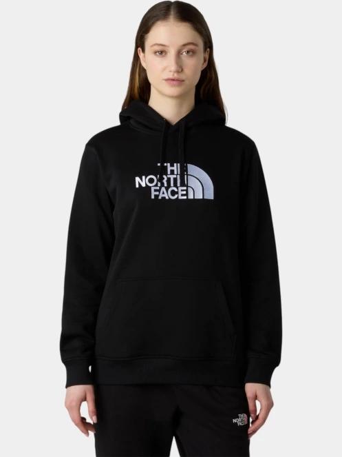 The North Face W Drew Peak Pullover Hoodie női kapucnis pulóver fekete színben 2